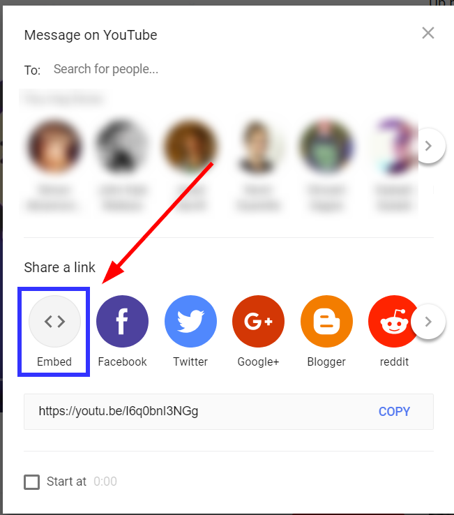 How to Copy a YouTube Embed Code – Support Member365